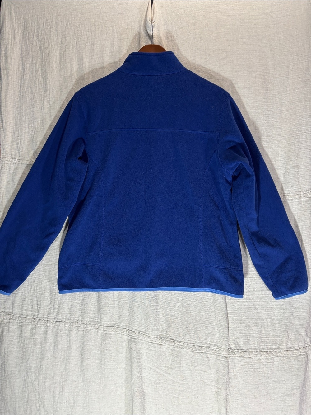 L.L. Bean Women’s Polartec Full-Zip Fleece Jacket Blue Size M EUC - Picture 12 of 12